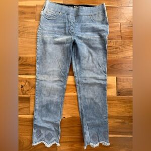 Nygard Luxe Denim Light Blue Cropped Jeans